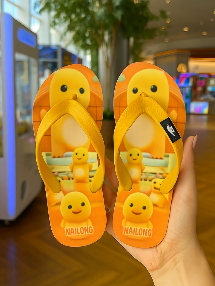 Sandal Jepit Anak Tema Nailong Series Sandal Full Printing #sandalanak #sandaljepitanak #nailong #sandaljapitnailong #gajiansale #promoguncang99