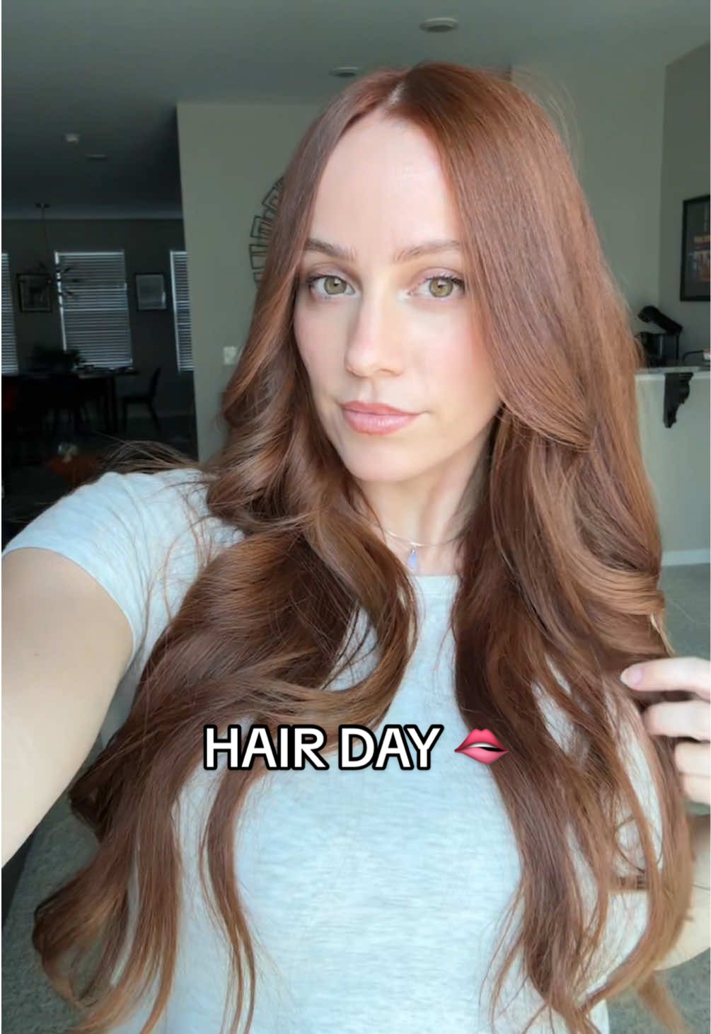 hair day best day 💋 #hairtransformation #hairrefresh #fallhair 