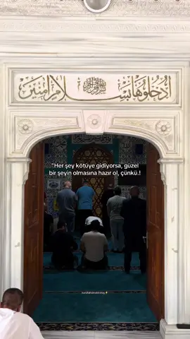 Güzel bir şeyin olmasına hazır ol..! @#keşfet #tiktokviral #şükür #kalp #allah 