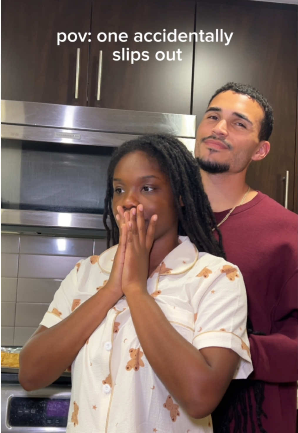 it’s him trying to cover for me 😭 #creatorsearchinsights #funnycouple #healthylove #couplegoals #meninlove 