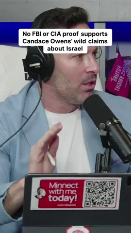 Candace Owens sparks controversy with her claims on Israel and U.S. intelligence, drawing sharp pushback over the lack of evidence. . . . #CandaceOwens #Israel #FBI #CIA #MediaInfluence #CriticalThinking #InformationDiscourse #Valuetainment #PodcastDiscussion #TrustInMedia #fyp #viral