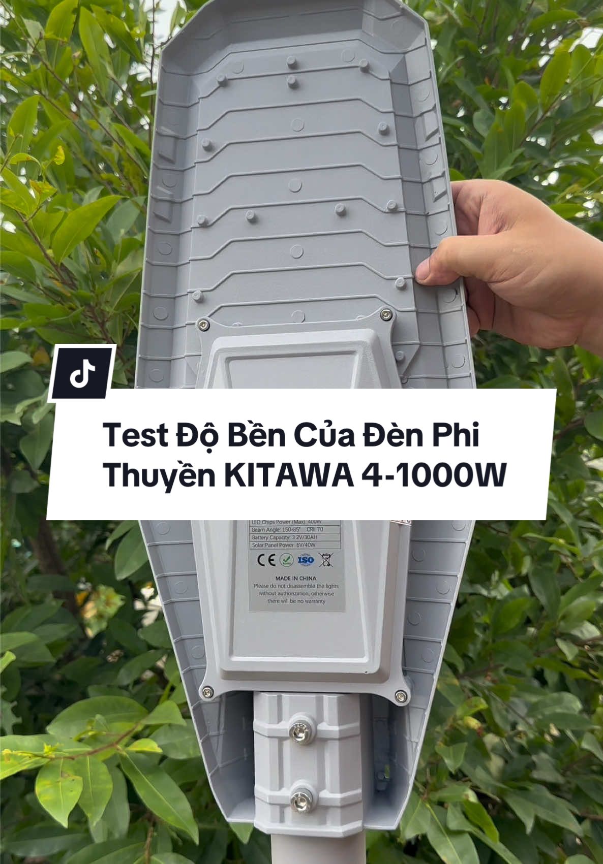 Đèn Đường, Đèn Sân Vườn Phi Thuyền NLMT Công Suất 400W -1000W, Sáng Liên Tục 12-16 Giờ, Diện Tích Chiếu Sáng Rộng #đènphithuyền #ĐènNLMT #xuhuong #thinhhanh #densanvuonNLMT 