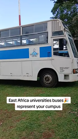 East Africa universities buses🎉 represent your cumpus #mmusttiktokers #kenyattauniversity #makerereuniversity #kisiiuniversitytiktokers #kaimosifriendsuniversity 