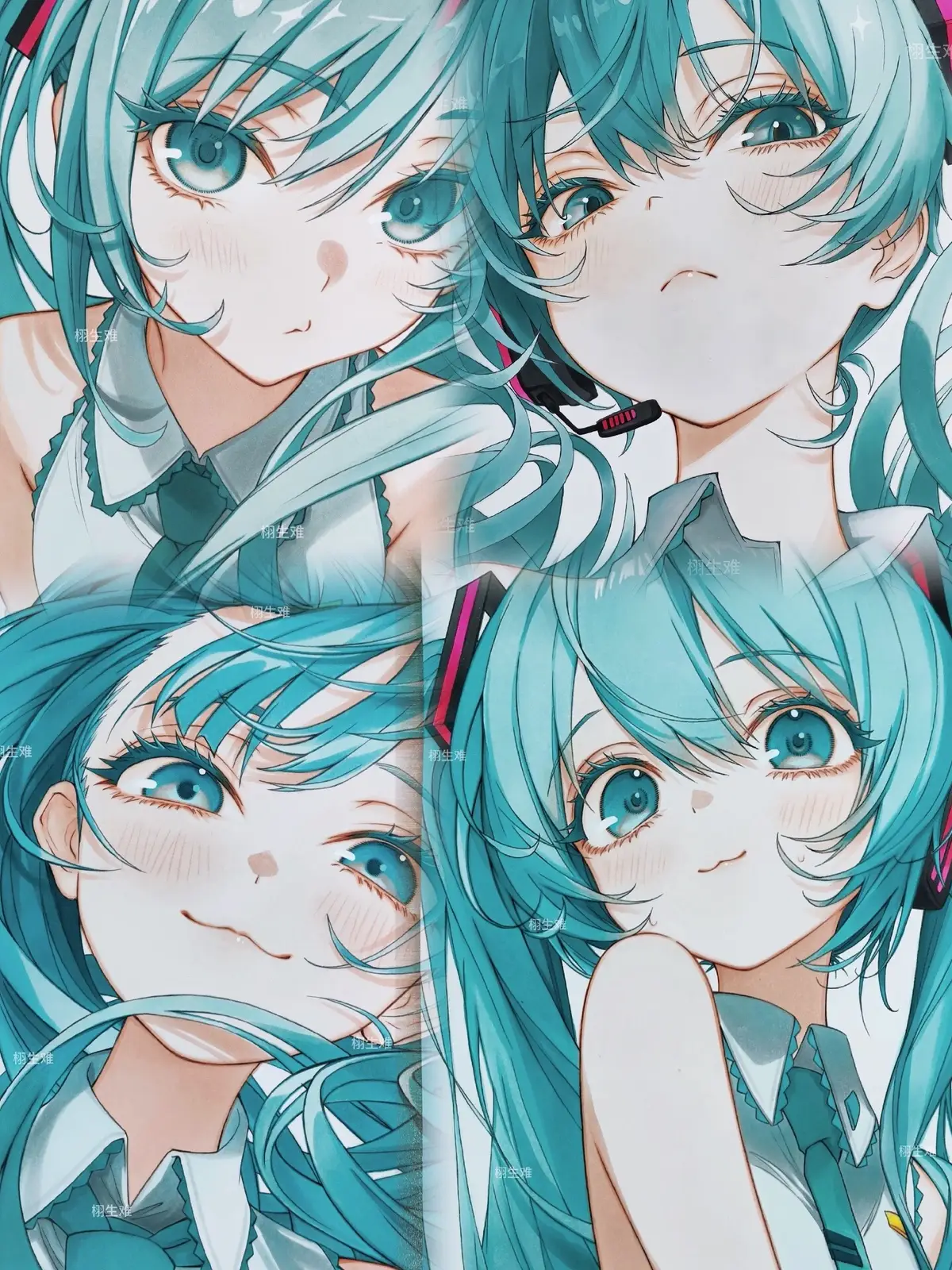 #hatsunemiku #Hatsune #miku #painting #paintings #illustration #handdrawn 