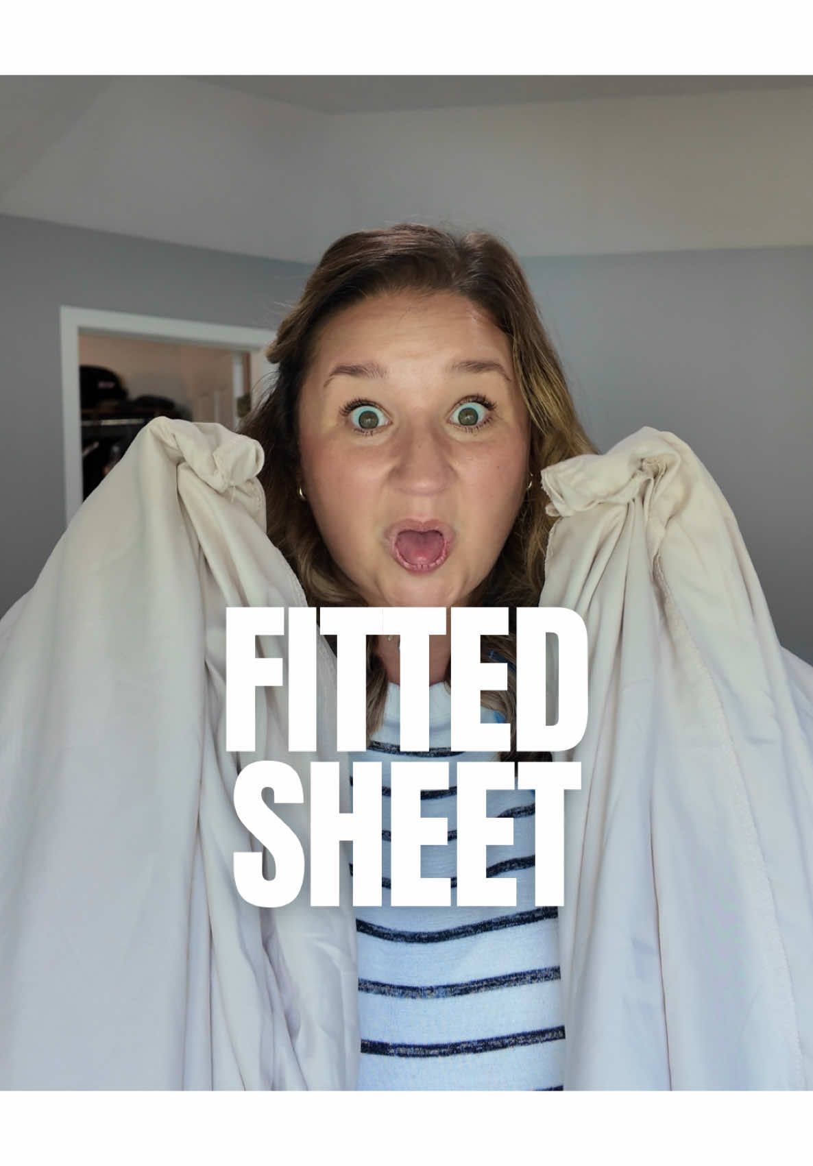 You’re job is to now tell me what you want me to tutorialize next. What is your favorite life hack you’d like to see me turn into a tutorial. I am here to tutorialize all of it. #howtofoldafittedsheet #fittedsheettutorial #aggressivetutorial #fittedsheet #foldingafittedsheet 
