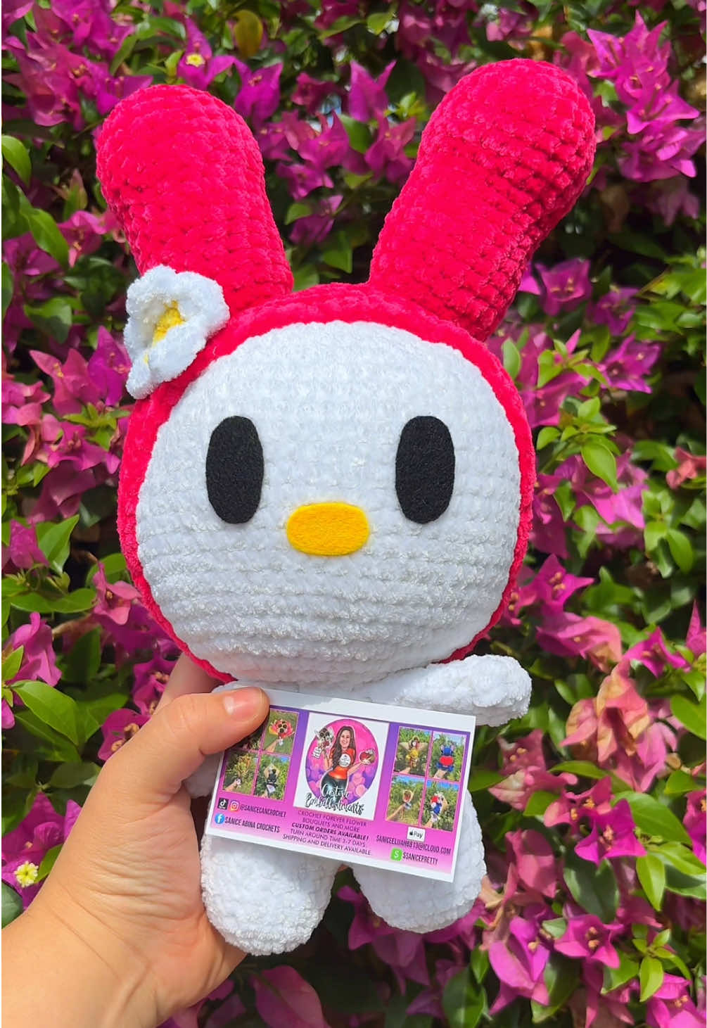 Thank you @Sanice Can Crochet 🧶 ❤️ I am truly blown away by your talent and am so grateful! Please make sure to check out her page as well as her shop! #SmallBusiness #crochetartist 