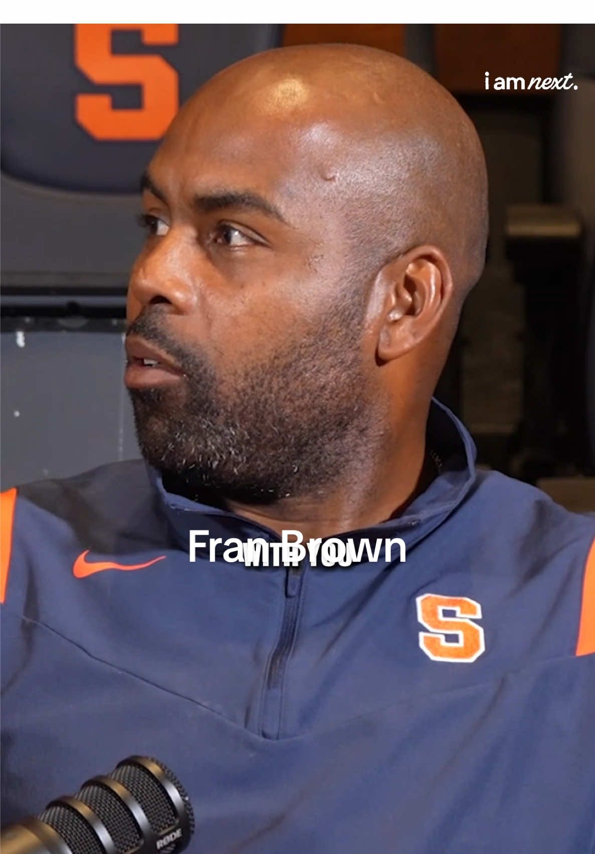 Fran Brown a dude you want to play for 💯 Full interview out now on our YouTube  #syracuse #CollegeFootball #franbrown #coaching #football 