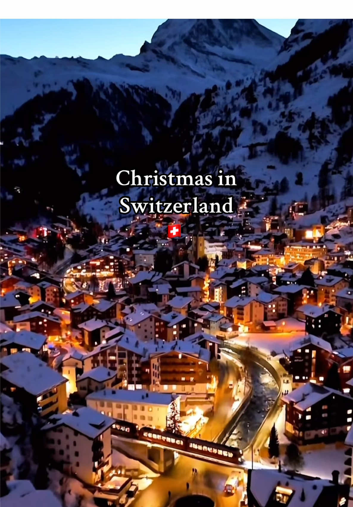 Where is your dream Christmas destination? 🎄 #christmascountdown #christmasinswitzerland #christmastiktok #christmas2025 #christmas 