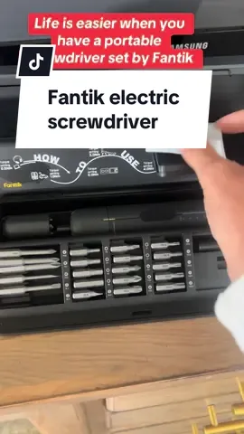 #smallelectricscrewdriver #fantikscrewdriver #gitltools #dormessentials 