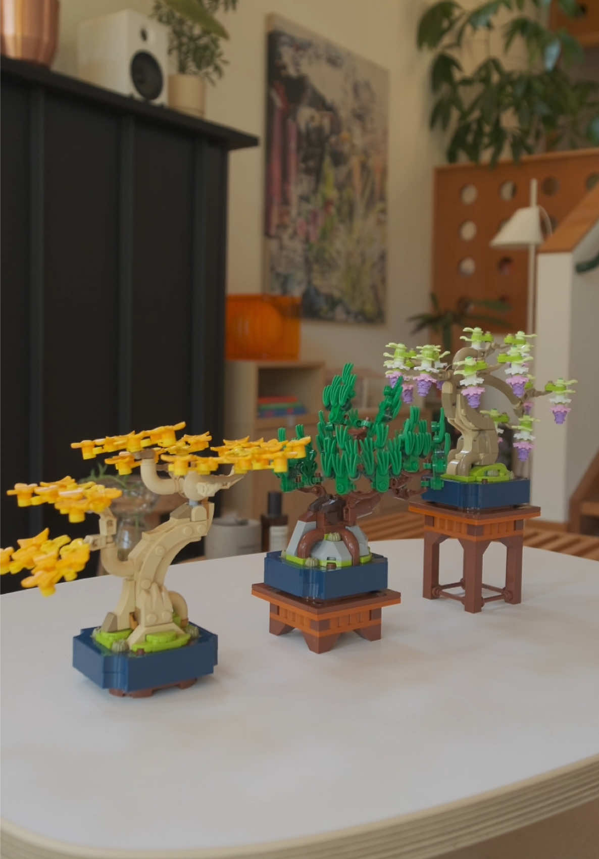 Adding the @LEGO mini bonsai trees to my botanicals collection! 🌳 #ad #LEGOCollective #homedecor 