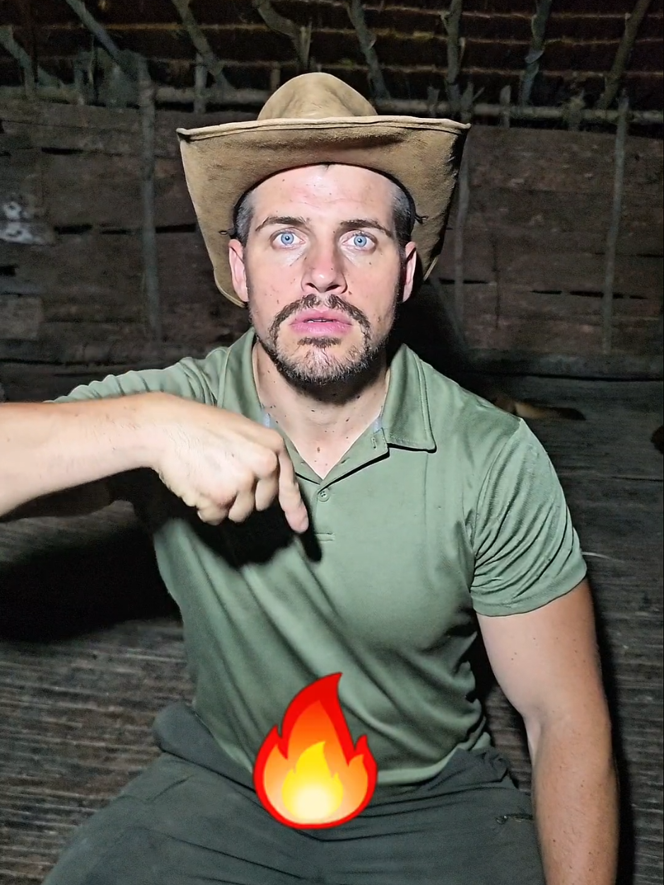 Korowai Fire 🔥 #korowai #skills #papua #jungle #nature 
