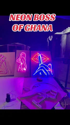 Before ➡️ After: 30 seconds to glow ✨ Which one would you hang in your shop? 👇 DM to order. #NeonBossOfGhana #beforeafter #NeonMakeover #GlowUp #Signage     