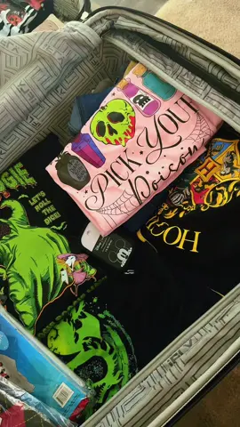 Where are we supposed to put the other clothes cause im running out of room for my husband / kids 🫢😅🫣  #countdown #disney #halloween #waltdisneyworld #vacationoutfits 