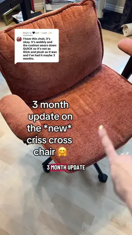 Replying to @🖤Lish✨Lash🌙 the newest addition of the viral crisscross chair. This crisscross chair has extra cushion, adjustable, armrest, height, adjustments, reclines, and is super comfortable and cushiony.  #crisscrosschairwitharmrest #septemberrestock #tiktokshopcreatorpicks #spotlightfinds #fallvibes 