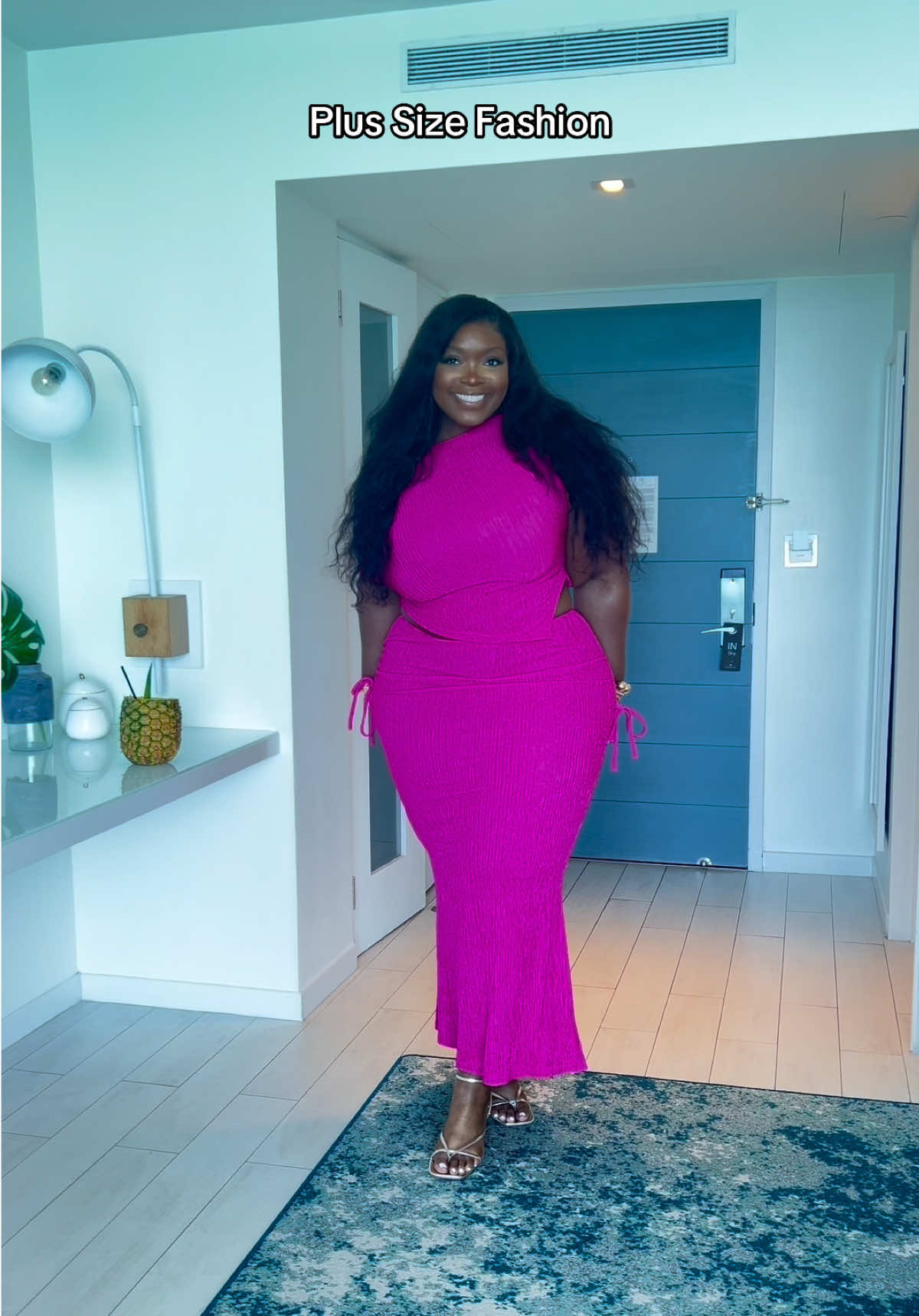 I’m in love with this two piece set !  #plussizefashion #tiktokshop #fyp 