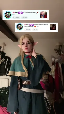 because there’s nothing more lust-inducing than a girl lip syncing amiright lads #marcille #marcillecosplay #deliciousindungeon #zennilis #fyp 