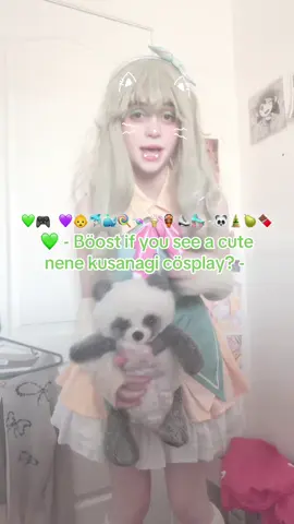 #nenekusanagi - 💚🎮 - 💜👶🐬🐳🍭🍬🍦🏺⛸️🛼 - 🐼🎍🍐🍫 - #nenekusanagicosplay #nenekusanagiprojectsekai #viral #foryoupage - 