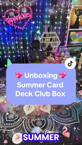 #unboxing #sparkles #hayhouse #oracle #cards Unboxing my Summer 2025 Card Deck Club by Hay House box. You can get this box using my link on this video. Hay House has put this box on the tiktok shop!  