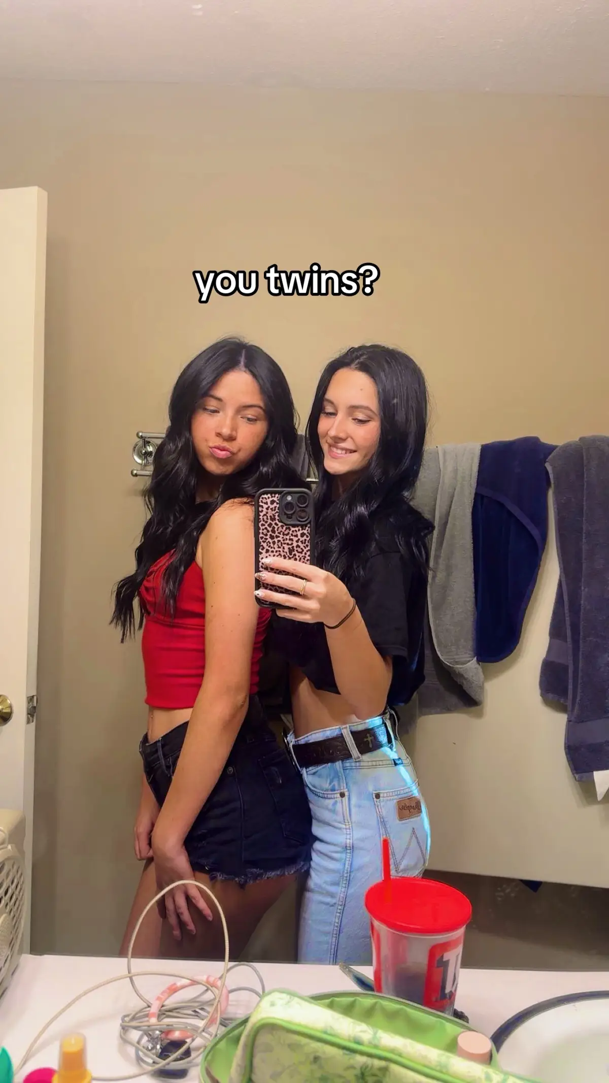 more like evil twins @kenzie #fyp 