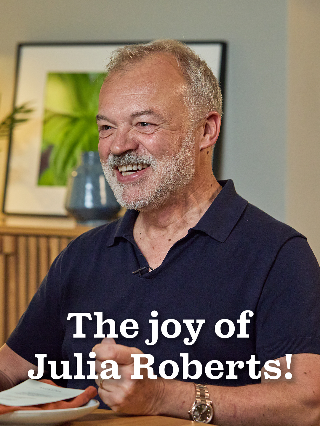 Now that's a dinner party we want an invite to! 🤩  @waitrose @nickgrimshaw #AngelaHartnett  #DishPodcast #GrahamNorton #JuliaRoberts