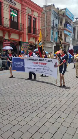 #ecuador🇪🇨 #salcedo #ue #desfile #militar 
