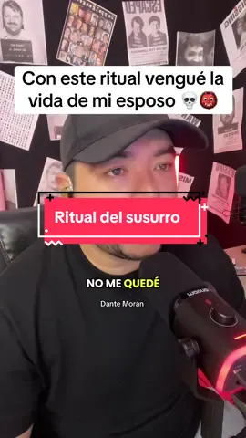 Rituales #dantemoran #DanTerror #paranormal #brujeria #terror 