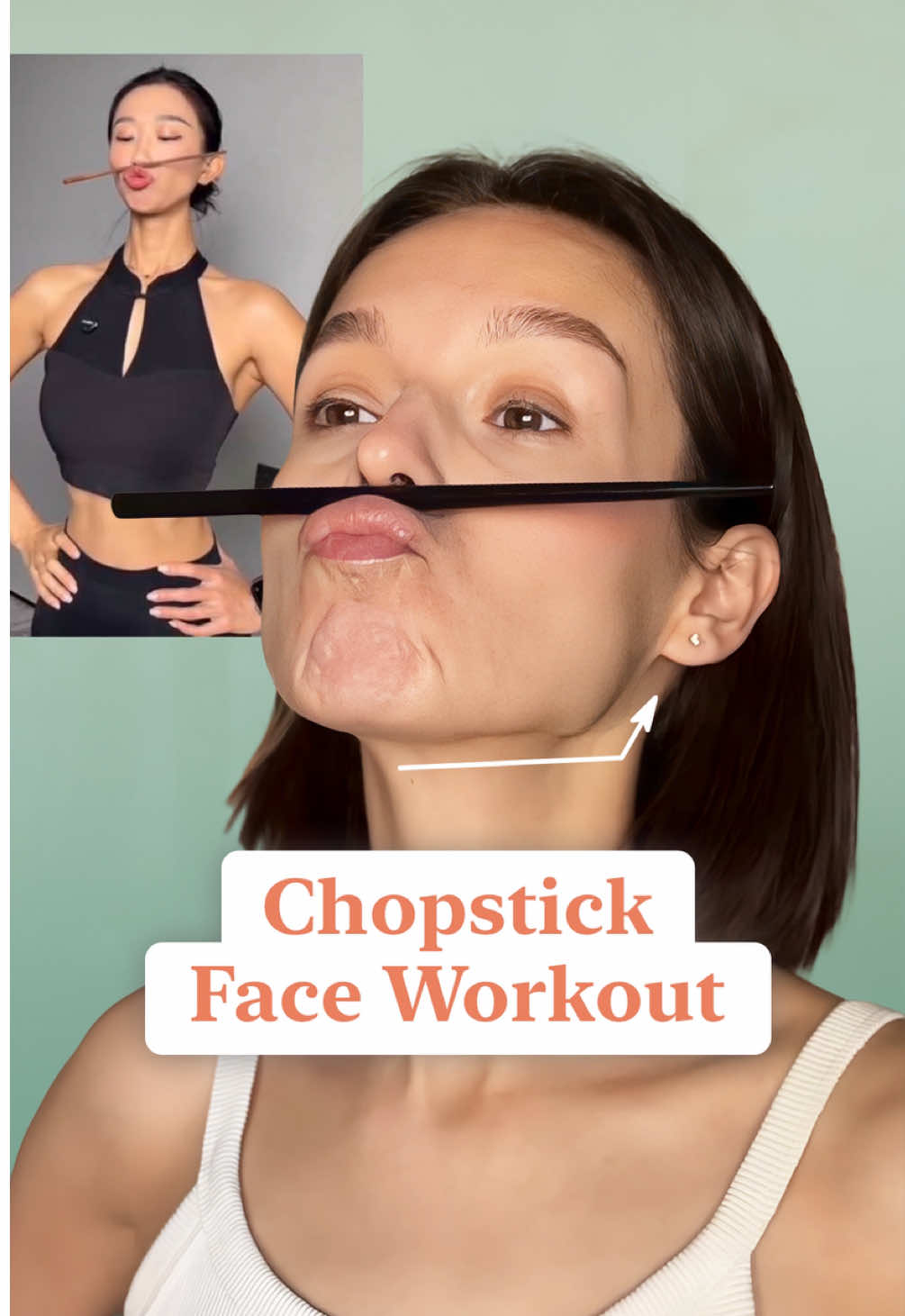 🥢 Who knew a chopstick could be your new beauty tool? 🤯 4 simple moves = jawline snatched, lines softened, and face looking slimmer ✨ 🔖 Save this video & share with a friend who’d love to try it too! 👉 Tap the link in bio & get your personalized face yoga plan today! #faceyoga #jawlinegoals #chopstickfaceworkout #luvlyapp #naturallift 
