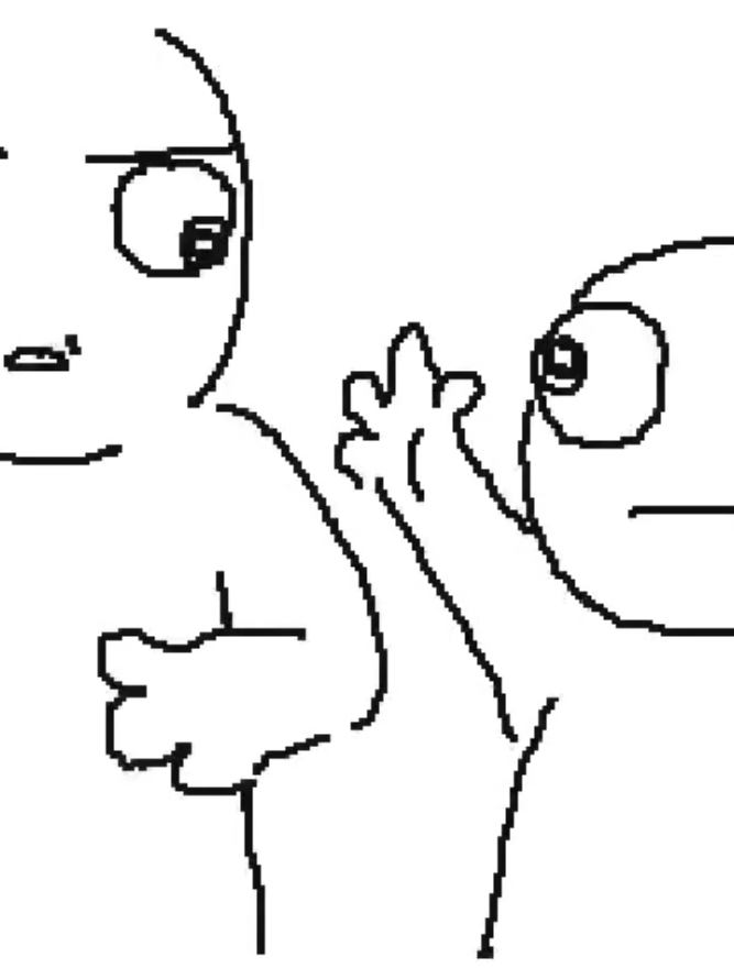 first posted on tik tok, sry ig followers....  . . . . . . . #flipnote #flipnotestudio #flipnotes  #animation #fyp 