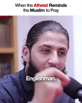 When the Atheist Reminds the Muslim to Pray💡 #islam #islamicreminder #mostviralvideo #faithlessons #deen 