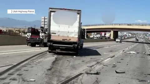 (9/17/25) A #Utah truck driver was ordered to be held without bail after two young girls were discovered locked inside his refrigerated #trailer following a traffic accident in #Lindon, Utah, authorities said. Troopers discovered the girls during an inspection when they 