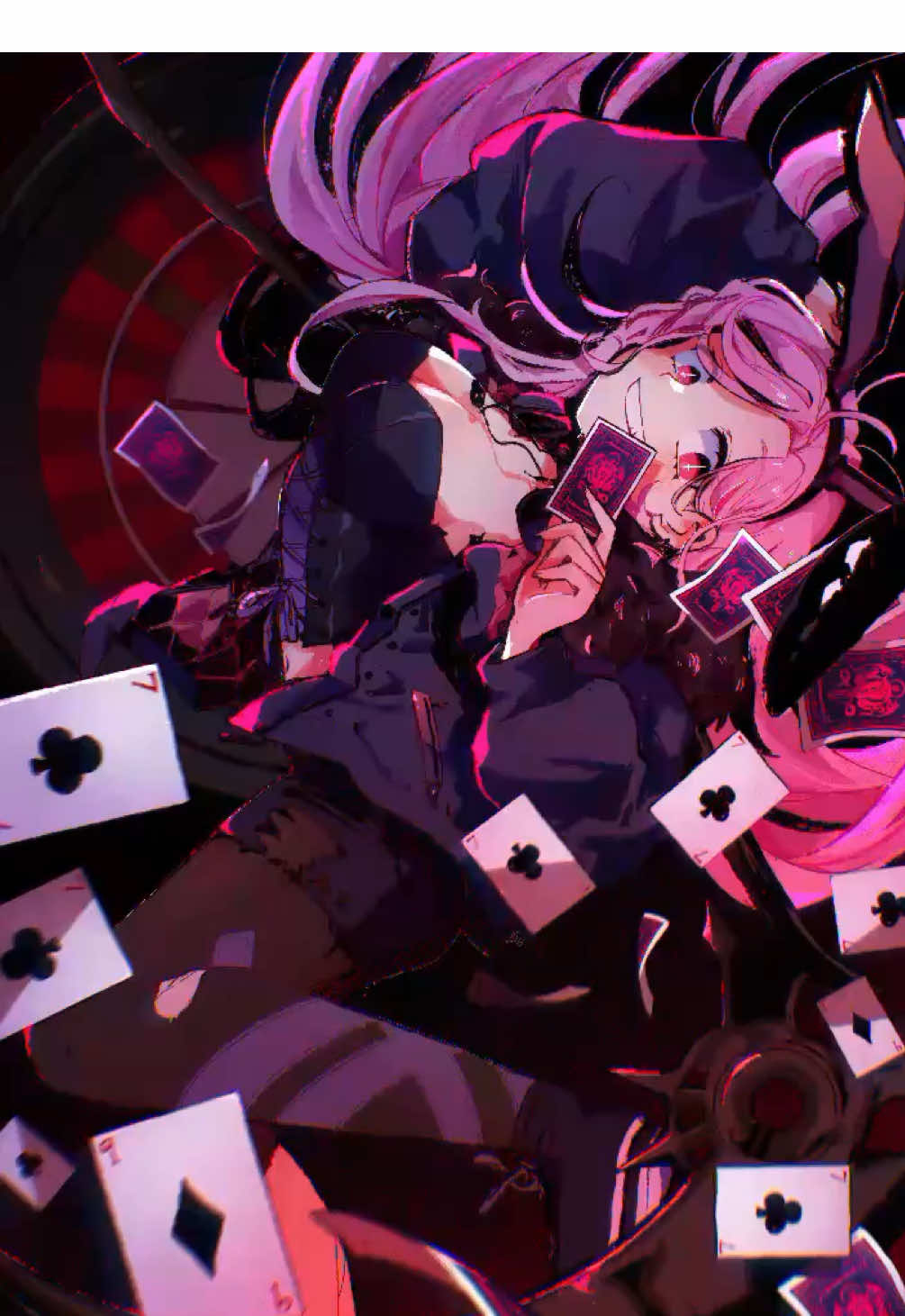 this one's a speedpaint of a piece i made for a charity zine! ^_^ #artistsoftiktok #speedpaint #digitalart #anime #vtuber 