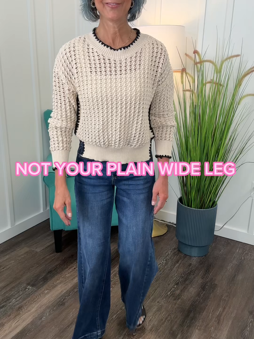 👖 Meet The Elly: not your plain wide leg. These jeans check all the boxes, wide leg, tummy control, and a cute trouser hem. Perfect for running errands, date night, or just serving looks ✨ #AvaLaneBoutique #EllyDenim #WideLegVibes #FallOutfits #OOTDInspo