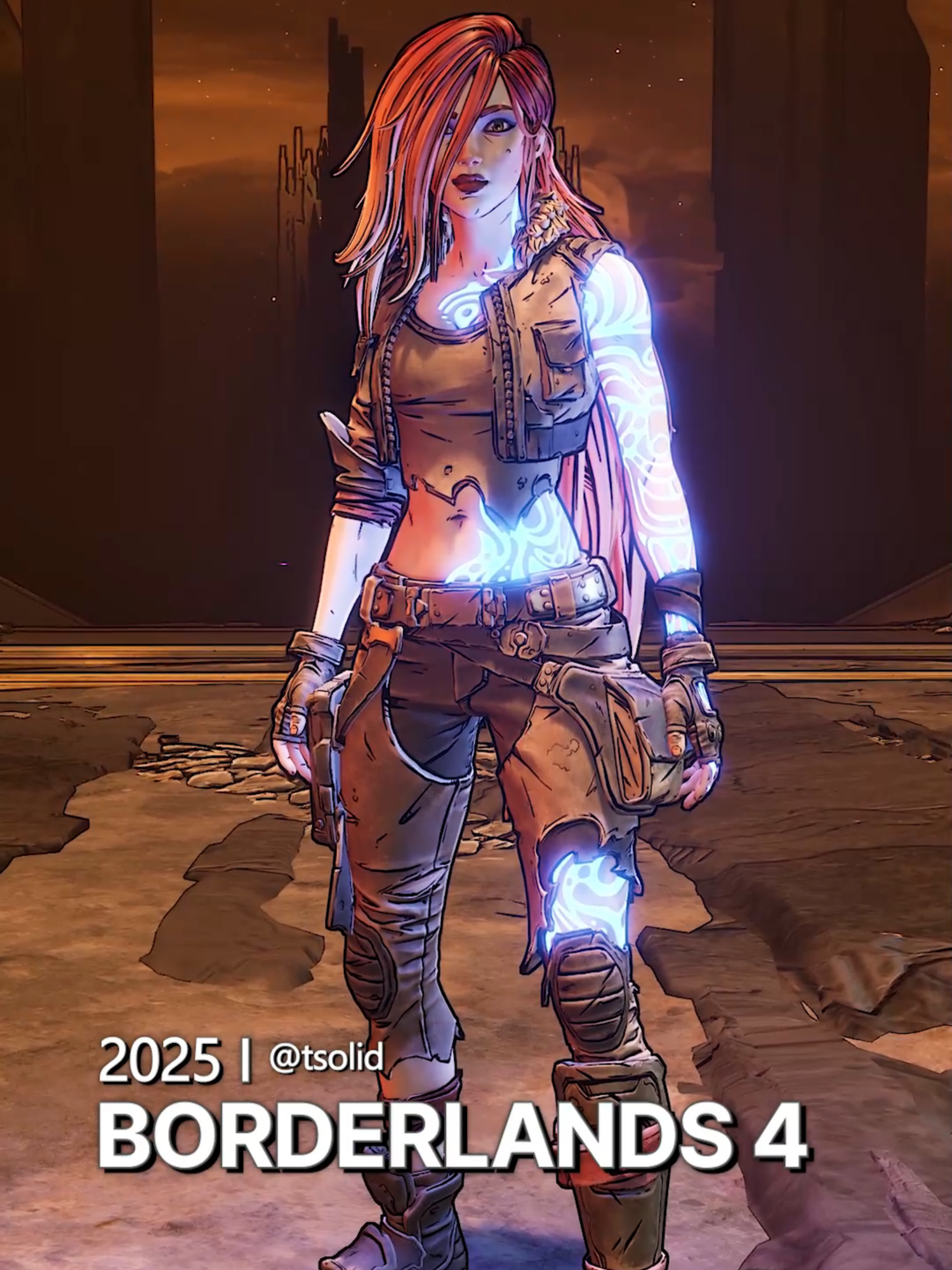 Evolution of Lilith in Borderlands (2009-2025) 🎮 #foru #boarderlandspsycho #borderlands #borderlands2 #borderlands3 #borderlands4