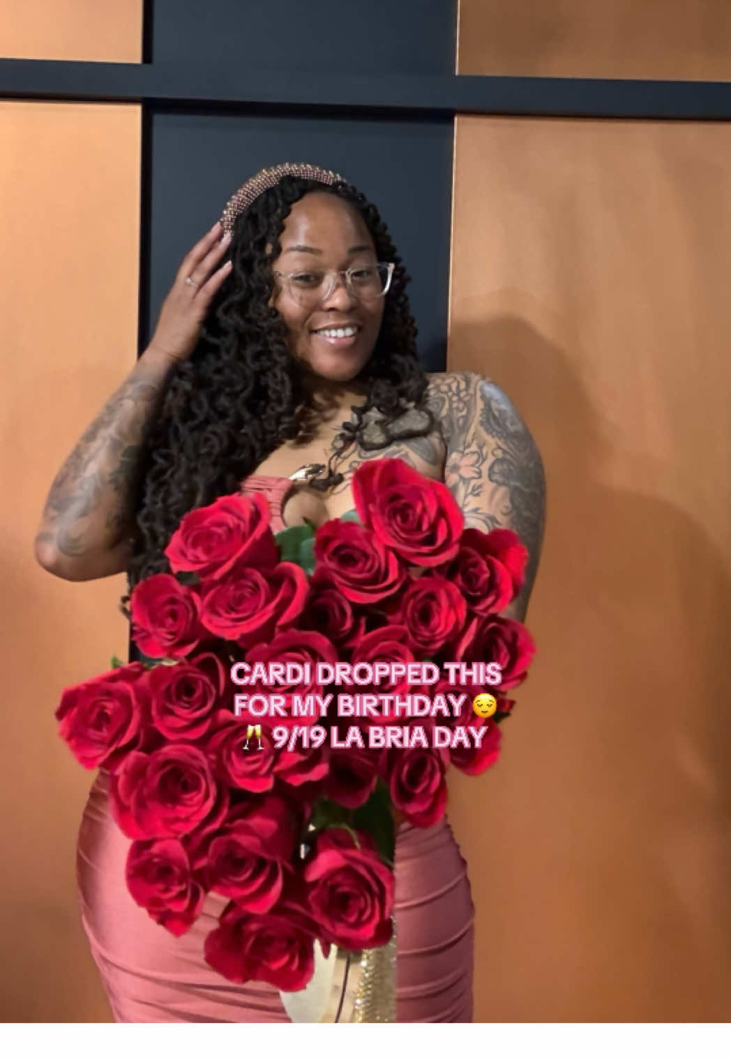 La Bria Day 🫱🏽‍🫲🏾 Cardiii 🔥 #virgoseason #cardibardi #magnet #birthdaydinner 