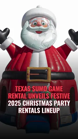 Holiday party season is coming fast! 🎄 Texas Sumo just revealed their 2025 Christmas rentals lineup—with everything from inflatables to festive games and photo booths. Perfect for company parties, schools, and community events. Story via ABNewswire. Hot tips around Dallas? Thinking about buying, building, or selling? DM me or Text Cam 214-886-3359 #DallasEvents #DallasLife #DallasSmallBusiness #DFWCommunity #DallasFamilyFun #ChristmasInDallas #DallasLiving #DFWEvents #TexasLife #DallasRealtor