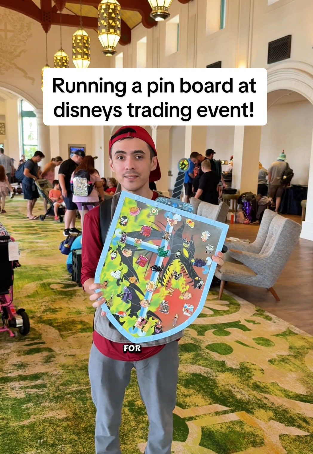 YAY! It’s time for Disney’s official pin trading event! Happy 25 years to pin trading in the parks! 🥺 Had to celebrate with a fun pin board & bring some of the event fun to people on the outside! #pintrading #disneypins #disneypintrading #pincollectors 