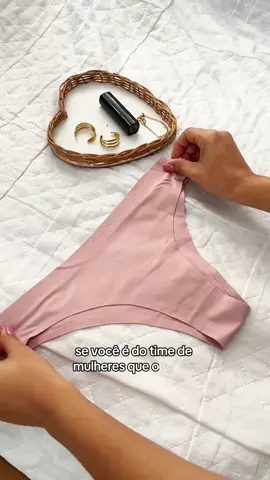 Kit com 5 calcinhas cós alto, sem costura e corte a laser,  não marca e valoriza sua silhueta! 💖 (link nos@Comentários) #calcinhasemcostura #confortotododia #modafemininatiktok 