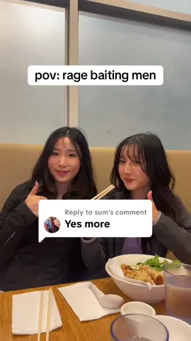 Replying to @sum okay, here’s more rage baiting men #ragebait #men #joke 