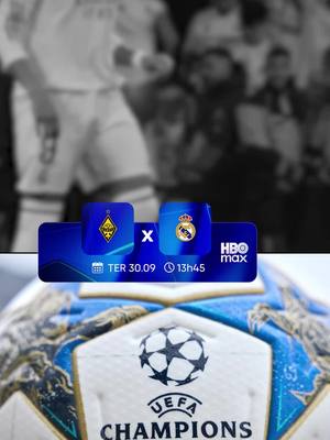 É DIA DE CHAMPIONS! É Kairat e Real Madrid na HBO Max, a #CasaDaChampions