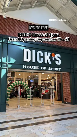 DICK’S House of Sport Grand Opening September 19 - 21 #DKSpartner  There’s a brand new @DICKS Sporting Goods that just opened in Jersey City, and we’re partnering with DICK’s to share about all the grand opening festivities this weekend, from athlete meet & greets to free products & more! House of Sport at Newport Center is more than just a store. There’s a climbing wall, batting cage, golf simulator, community programming, and not to mention a huge selection of all your favorite brands.    This weekend only, enjoy free round-trip ferry rides from Manhattan running 9AM-7PM. There will be pickups every ninety minutes at Pier 16 and Pier 81 to the store and back.  Each day, the first 100 people will get a mystery gift card, first 300 a free CALIA Stanley Quencher, and first 100 kids will get a free soccer ball. There’s also tote customizations, games in store and more.  Plus, there are meet and greets on Saturday with Alex Rodriguez, and Sunday with Karl-Anthony Towns. Get there early each day to get a wristband! DICK’s House of Sport is the place to be - this weekend and for all your sporting needs. Don’t miss it!  📍 50 Mall Dr E, Newport Centre, Jersey City #nycforfree #DICKSHouseofSport
