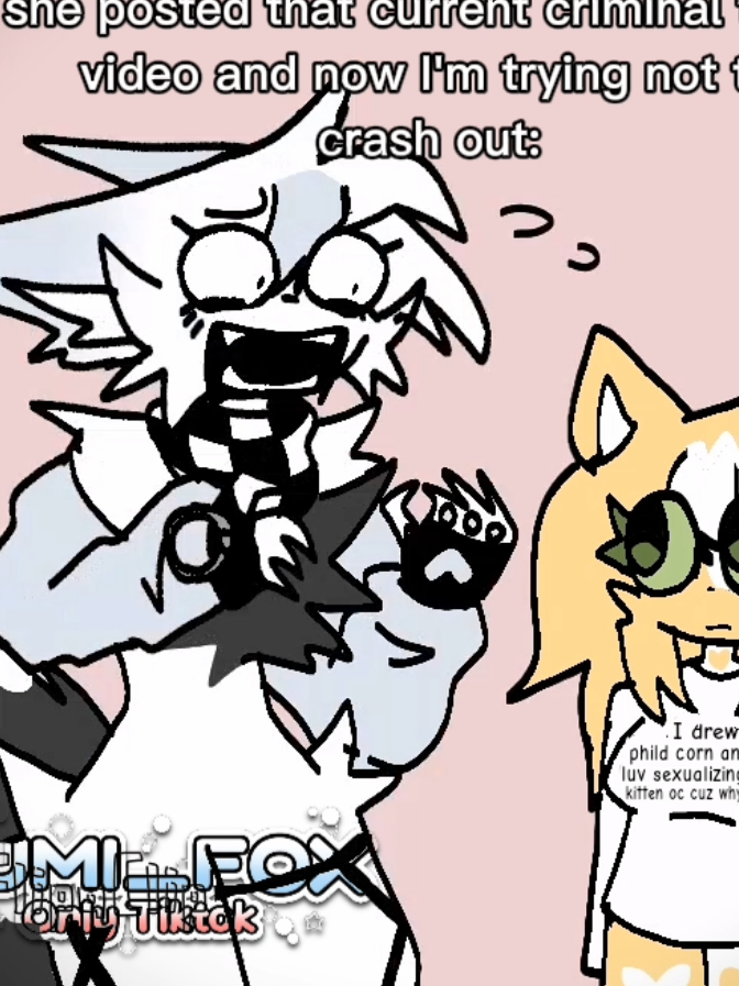 Yeah just wanna leave the kit community but i also f#cking can't. #lumi_fox #makikofox #millychan_bunny #mikakit162 