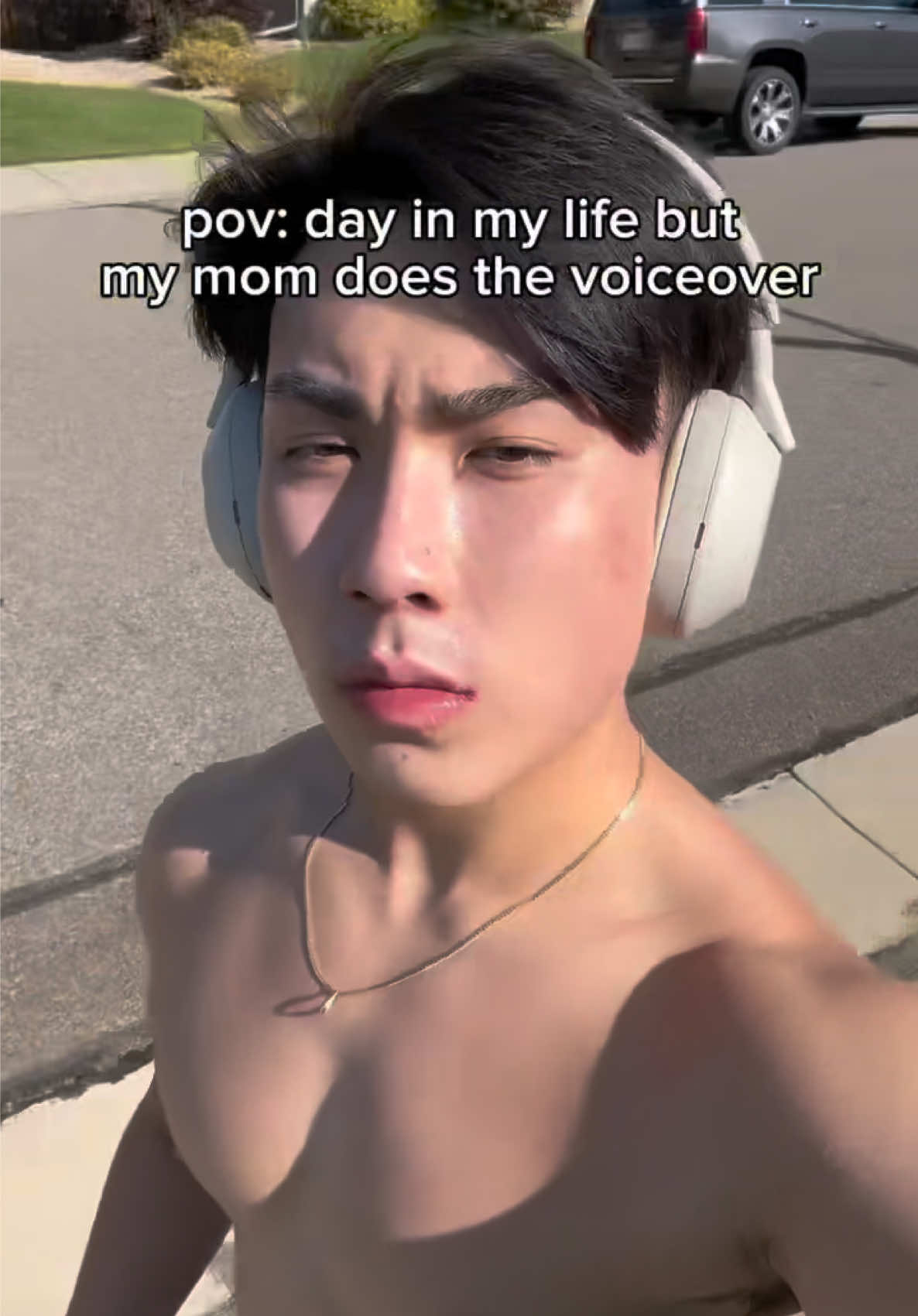 Mama stay cookin me on the voiceover 😭 #xyzbca #fyp #asian 