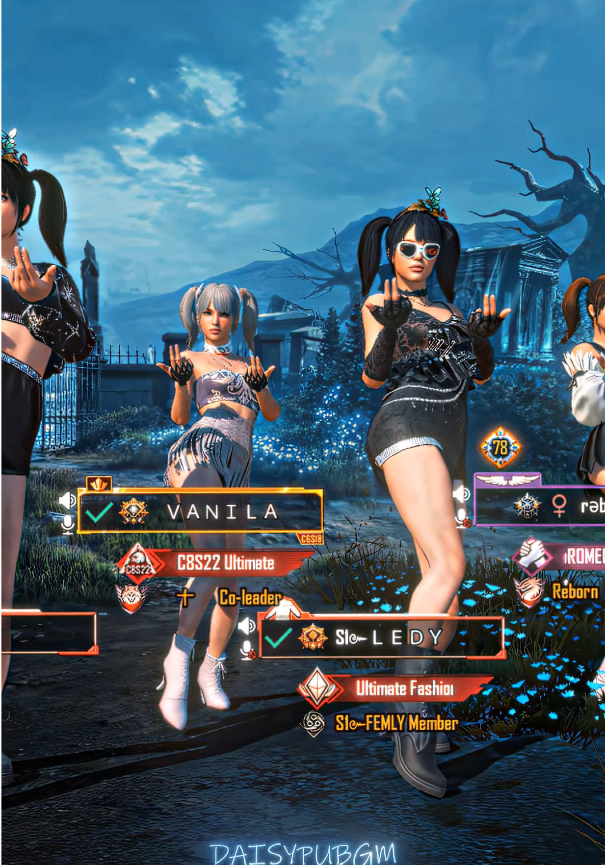 New emote ❤️‍🔥 @ＶＡＮＩＬＡ @rəbJULIET & Ledy #pubgmnextstarprogram #pubgmobile #pubgmobilec9s26 #fyp 