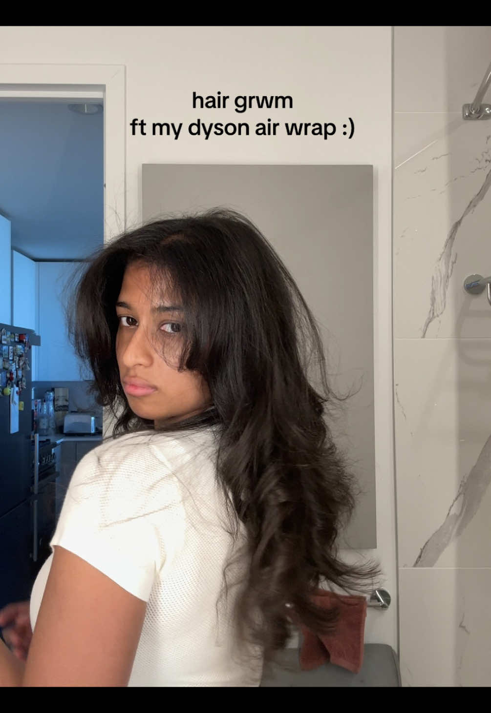 HAIR GRWM 💅🏾✨ ft my trusty @Dyson USA airwrap :) #fyp #hair #dyson #grwm #creatorsearchinsights 