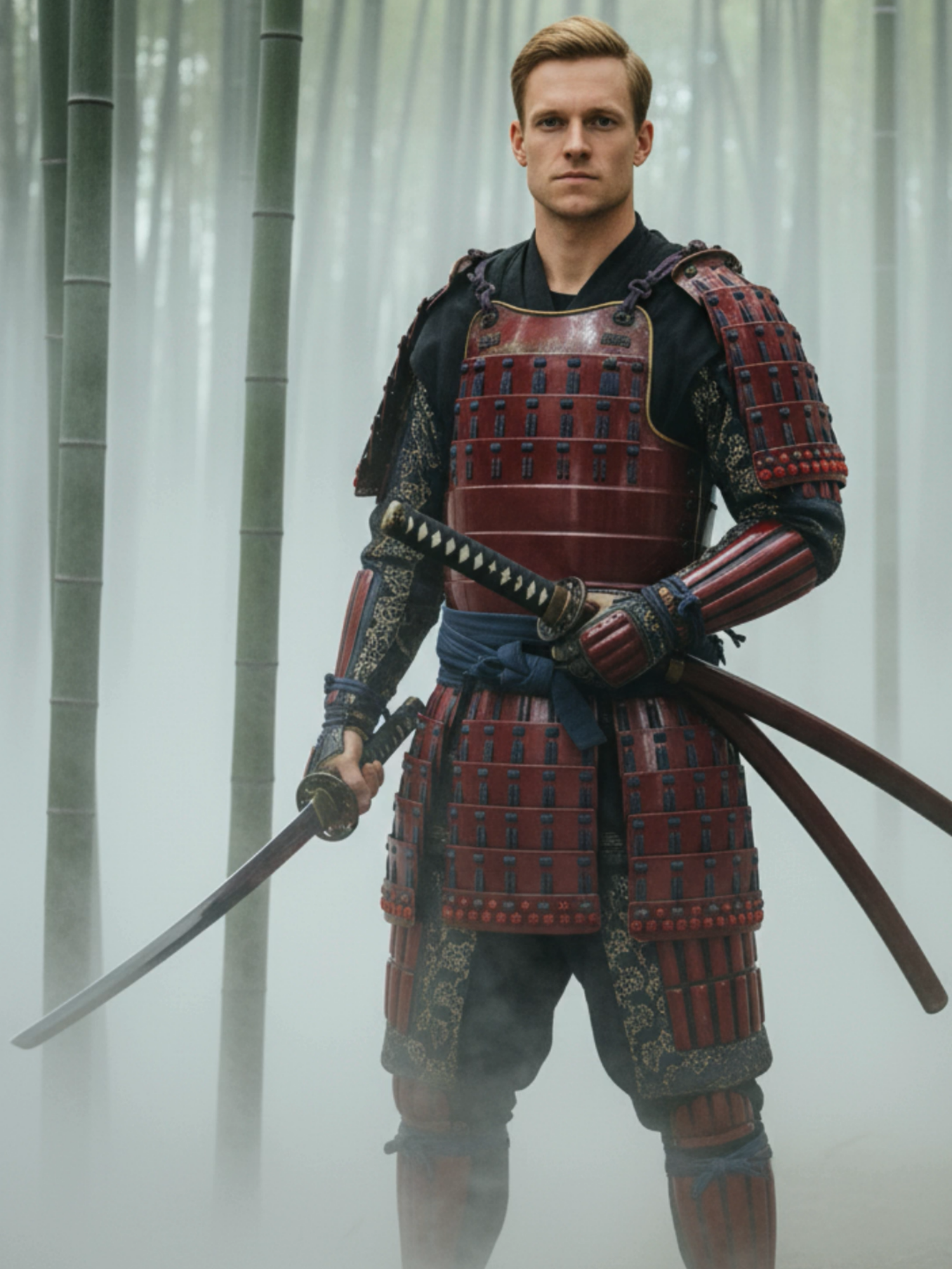 Edit your photo using Google Gemini! 1- Open Google Gemini AI 2- Upload your photo 3- Copy and paste the Gemini AI prompt below Prompt (ready to use): A hyper-realistic, ultra-detailed full-body cinematic portrait of the person in the reference photo, wearing traditional Japanese samurai armor without a helmet, standing confidently with a katana in hand in a misty bamboo forest in Japan, with white fog swirling in the background; cinematic lighting, sharp focus, atmospheric depth, Canon EOS R5 + RF 85mm f/1.2L, f/1.8, ISO 100, 1/200s, aspect ratio 9:16. (Negative prompt: helmet, mask, distortion, deformed face, extra limbs, blurry, cartoon, painting, anime, low quality, bad anatomy, watermark, text, cropped head, duplicate body parts, out of frame, exaggerated muscles, fantasy armor, unrealistic proportions). - Save this post for later - Try it yourself and comment “DONE” if it worked for you #gemini #photo #editing #prompt #fyp #viral #foryoupage❤️❤️ #ai #photography