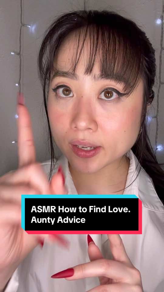 ASMR How to Find the Love of your Life ♥️ Inaudible Whispers. Aunty Advice #asmr #fyp #foryoupage #advice #howto 
