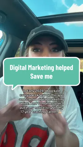 The risk was so worth it. Type “teach me” and I’ll send the details your way! #leavingteaching #formerteacher #teacherburnout #digitalmarketingforteachers #digitalmarketingmama 