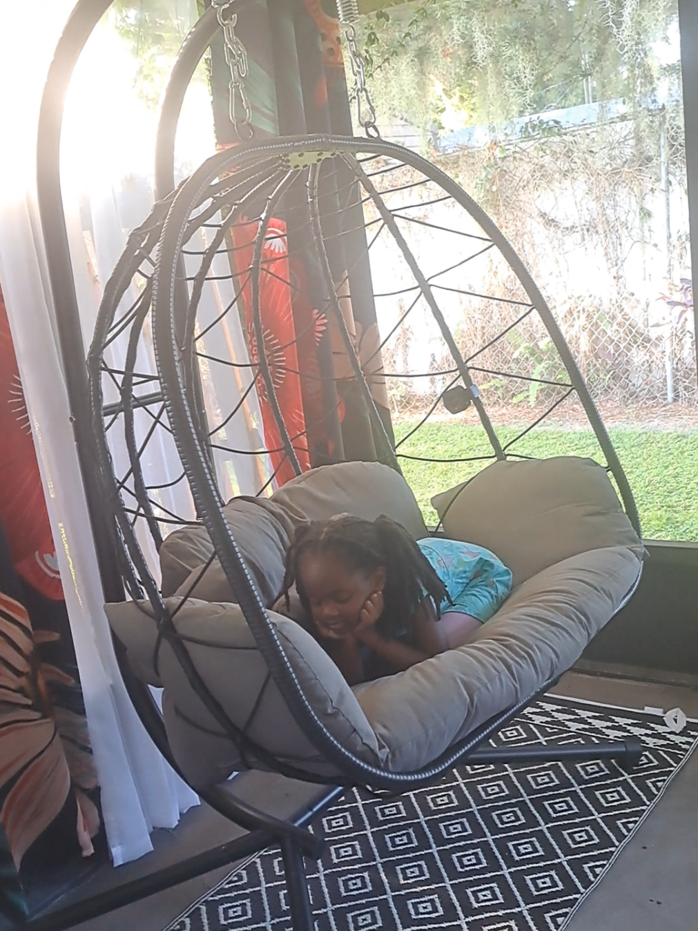 I snoozed.... I lost... 😓 #eggchair #tiktokshop 