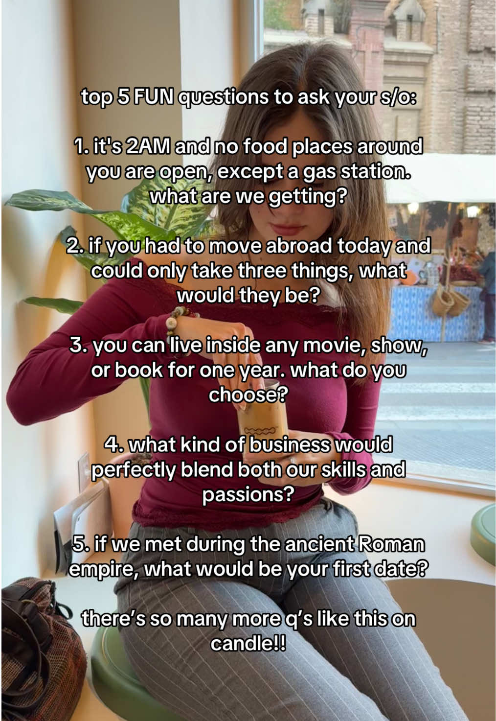 top 5 FUN questions to ask your s/o😄 #longdistancerelationship #Relationship #couples #longdistance #ldrcouple 