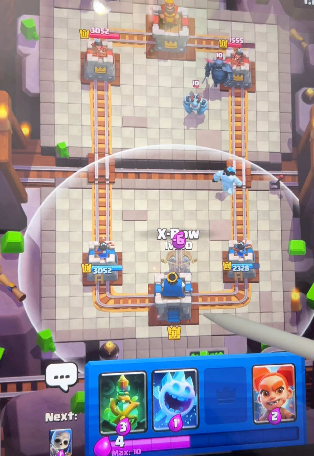 trying again #paytowin #fyp #jynxzi #ipadkid #clashroyale 
